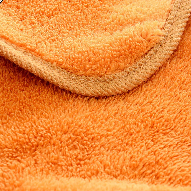 Coral Velvet Bathroom Supplies Soft Hand  Towel  Cleaning Cloth  Kitchen Towels  Household  Microfiber Cloth Cleaning Products