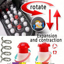 A Pair Of Acupoint Massage Slippers For Both Men And Women, Chinese Style Acupoint  Rotating Foot Massage Shoes, Unisex Style