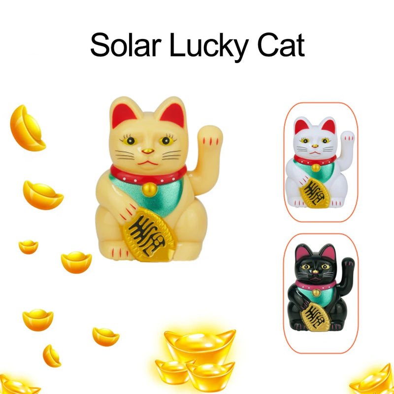 Chinese Lucky Cat Decor Lucky Cat Electric Waving Lucky Cat Cashier New Store Opening Gift For Good Luck Home Car Ornaments