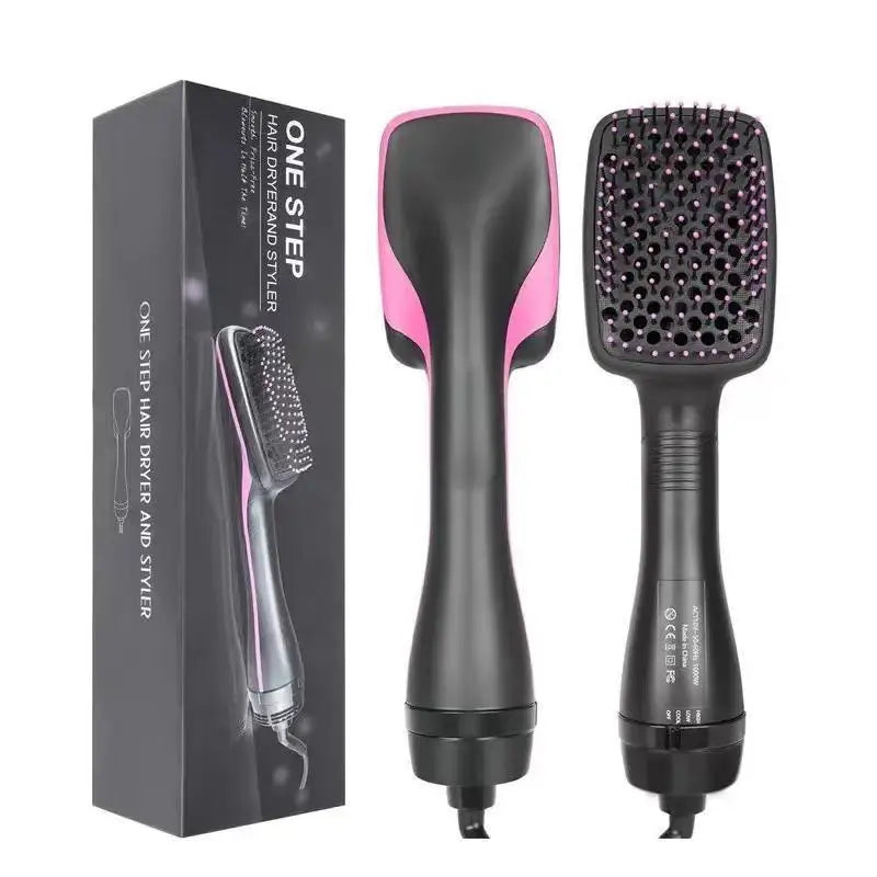 Professional Salon&Household One-Step Hair Dryer And Hot Air Brush Electric Fast Heating  Blow Dryer Brush Straightening Comb