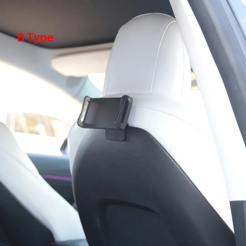 Phone Holder For Tesla Model 3 Model Y Back Seat 360 Degree Rotate Stand Support For Tablet iPad Mini Pro Interior Accessories