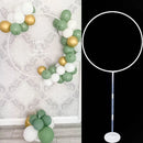 1/2set Round Balloons Stand Holder Plastic Balloon Arch Hoop wreath Ring Birthday Wedding Party Baby Shower Balloon Decorations
