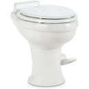 320 Series Standard Height Gravity RV Toilet with Elongated Ceramic Bowl
