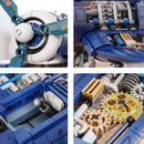 Attack Airplane Model Building Block Set, Military Theme Building Toys, Military Toys Gifts for Kid and Adult