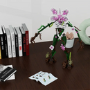 407PCS The Orchid Monster Blocks Set For Strangered Things Demogorchid Idea Bricks Toys For Children Birthday  Christmas Gifts