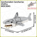 MOC Animal Brick Cat Shark Easter Bunny Deer Rabbit Compatible Building Blocks Set Assembly Toys For Children Adult Friends Gift