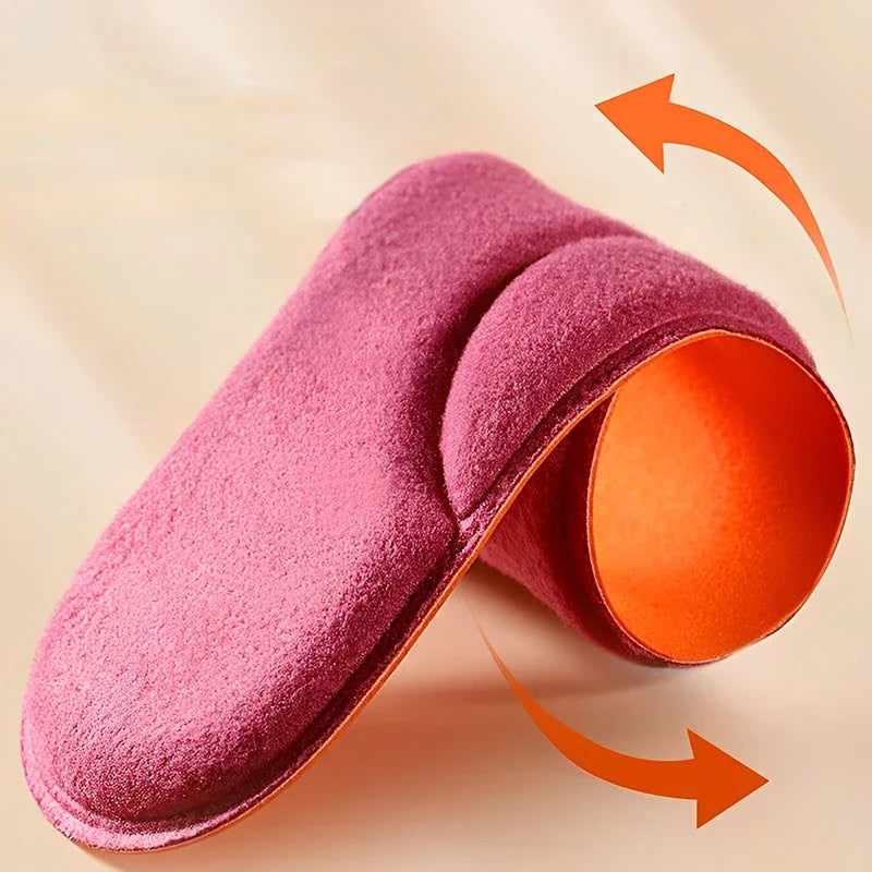 Self-heated Insoles Feet Massage Thermal Thicken Insole Memory Foam Shoe Pads Winter Warm Men Women Sports Shoes Pad Accessories