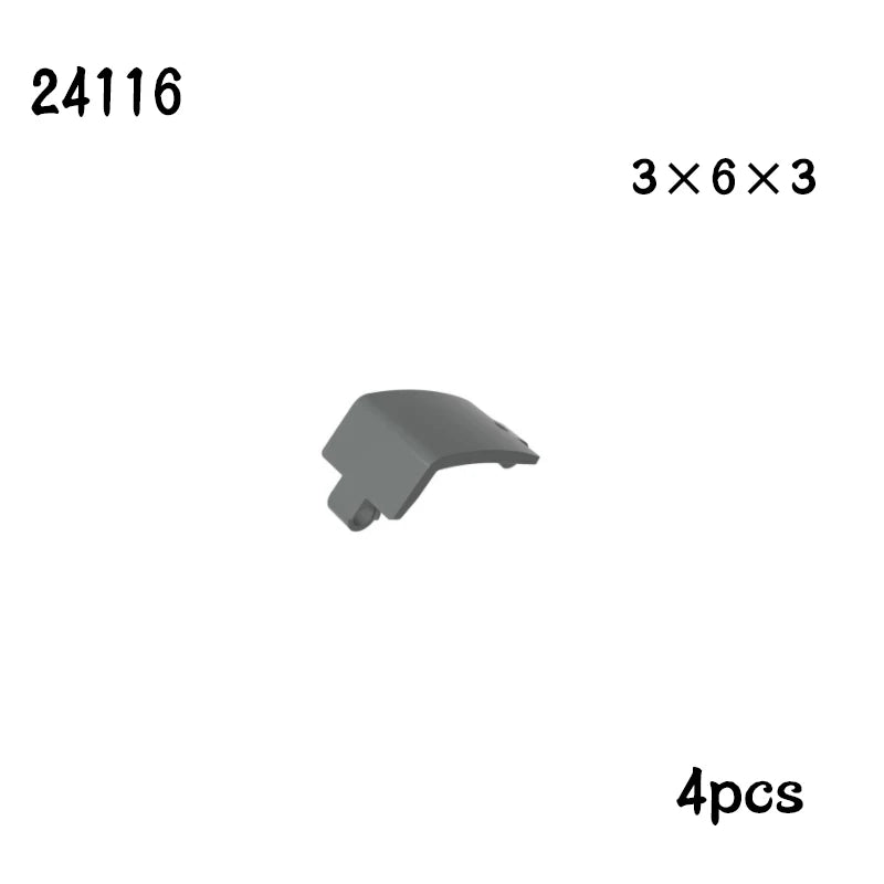 NEW Technical Panel Plate DIY Mechanical Building Blocks MOC Car Parts Brick Toy Gift  24119 62531 64782 11954 18944 18945 24116