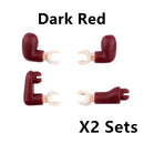 MOC Military Building Blocks Soldiers Figures Special Accessories Squatting Posture Arm Hand Kit Bricks Toys For Kid Gifts O020