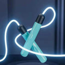 LED Night Glow Jump Ropes Glowing Skipping Rope for Kids Adjustable Children Adults Portable Training Sports Fitness Equipment
