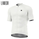 LAMEDA Men's Cycling Jersey Moisture Wicking Short Sleeve Full Zipper Bike Road Biking Shirts for Men MTB Jersey with 3 Pockets