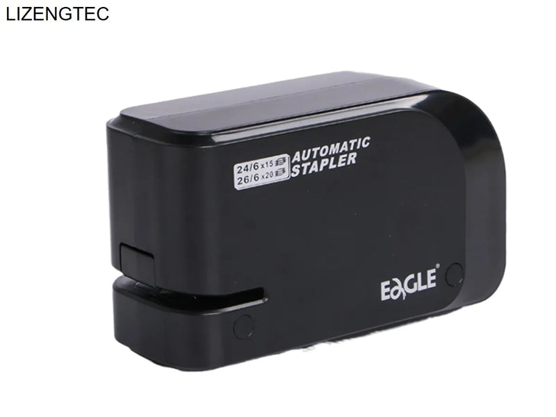 LIZENGTEC  Electricity 4*AA Battery  or DC Jack Two Power  Fully Automatic Stapler With 1000 PCS Staples Stapler