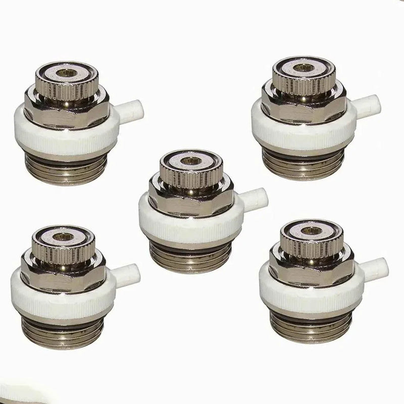 BSP Automatic Air-Vent Auto Cut-off Self Bleeding Radiator Valve 1/2/3/5pcs Wear Resisting Home-Improvement Supplies