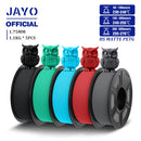 JAYO 5Rolls PETG Filament 1.75mm High Speed PETG 3D Printer Filament 1.1KG/Roll High Flow Speedy Matte 3D Printing Materials