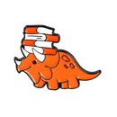 Triceratops Tyrannosaurus Rex Giraffe Stegosaurus Brontosaurus Brooch Badge Dinosaur Lapel Pins Dinosaur Brooch Pterosaur