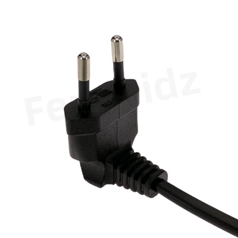 90 Degree Schuko CEE7/16 Europe 2pin Male to Right Angled IEC 320 C7 Power Supply Cord Cable