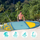 FunWater 350✖87✖15cm Sup Board Inflatable Surfboard Stand Up Paddle Board Inflatable Sup PaddleBoard with Accessories EU Stock