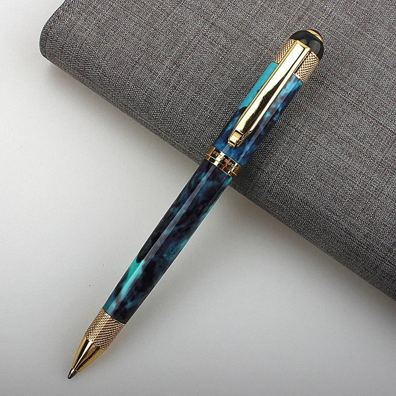 Luxury Heavy Feel Metal Ballpoint Pens School Business Office Signature Roller Pen Writing Ballpen Student Stationery Supplies