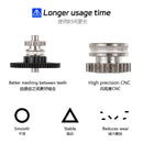 Mellow 60T 12MM Gear All Metal CNC Vz-Hextrudort-Low/WC Plus Extruder For VzBoT 330 VZ235 HevORT Voron 3D Printer