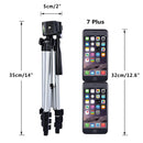 Extendable Mobile Smart Phone Digital Camera Tripod Stand Mount Holder Clip Set For NikoniPhone Xiaomi Gopro 105cm/65cm