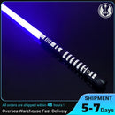PHS Dueling Lightsabers,4 Modes Sounds for Adults,Black Metal Hilt Light up Sword Toys for Birthday Party Favors (99cm)
