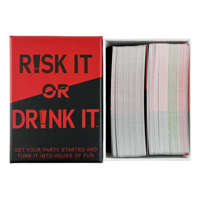 Risk It Or Drink It Card Game Drinking Game Pregame Dares