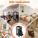 Salon Trolley Cart with Wheels 5 Drawers Salon Spa Styling Station Trolley Equipment Rolling Storage Tray Cart Organizer Cart