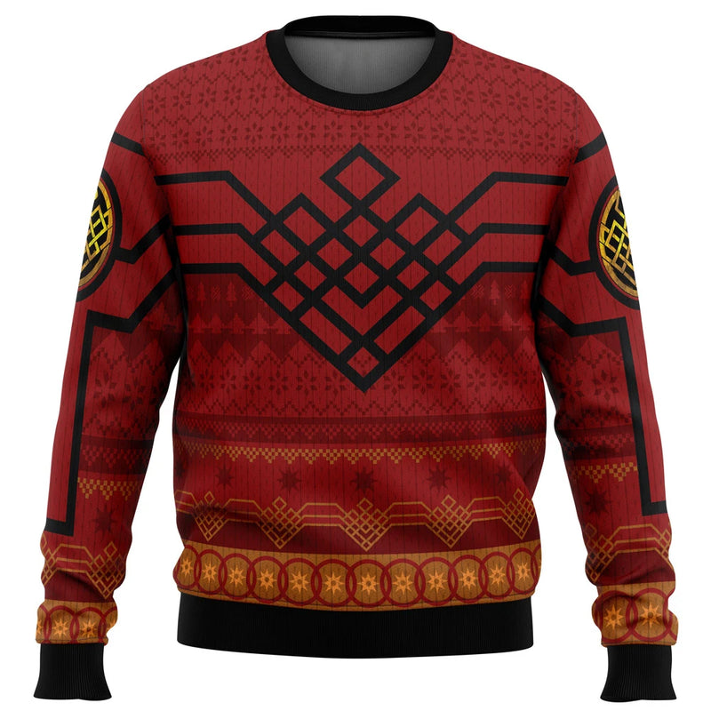 2024 Autumn/Winter New Fashion Street Sports Tops Christmas Sweater Deadpool Jolly Red Guy Hot Sale O-Neck Pullover Santa Claus