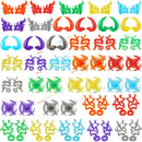 10PCS Special Effects Pieces Arm Fist Wind Lightning Leg Flames Assemble Scene Bricks Weapons Accessories Kids Toys