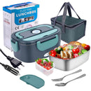 1.5 L 40W 220V Electric Lunch Box, 220V Socket + Car Cigarette Lighter Socket, Lunch Heating
