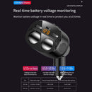 SEAMETAL 3.1A Dual USB Car Charger 2 Port LCD Display 12-24V Cigarette Socket Lighter Fast Car Charger Power Adapter Car Styling