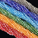 60/70PCS 8/10mm Crystal Tear Drop Shape Beads for Jewelry Making Waterdrop AB Glass Beads Loose Jewellery Beads DIY Bracelets