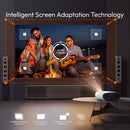 VEVSHAO Full HD Projector A22 4K Video Smart TV for Home WIFI 1080P 1000 Lumen Projectors Media Video Player Smart Beamer