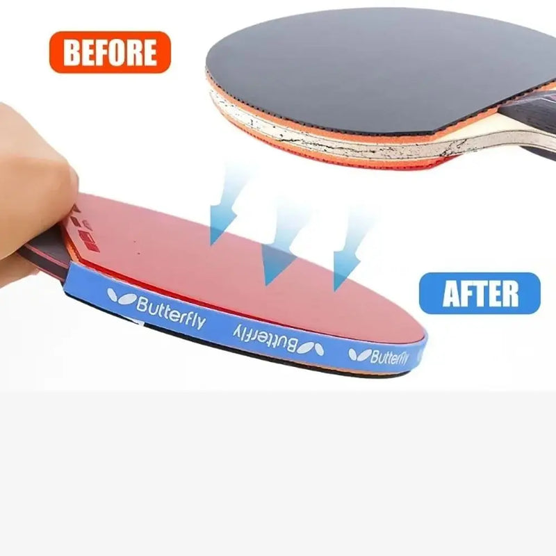 Professional Accessories Table Tennis Racket Edge Tape Self-adhesive Anti Collision Edge Protection Strip Sponge Edge Protection