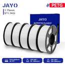 JAYO 5 Rolls 3D PETG / High Speed Matte PETG 3D Filament 1.75mm 30mm/s - 600mm/s Print Range PETG 3D Printer Filament for 3D
