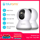 2 Pcs Blurams Indoor Security Camera 2K, Home Security Camera for Dog/Elder, Security Camera with One-Touch Call Update A31S-2pc