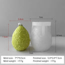 DIY Easter Egg Silicone Candle Mold Handmade Aroma Plaster Resin Ornaments Molds Easter Decoration Crafts Making Mould