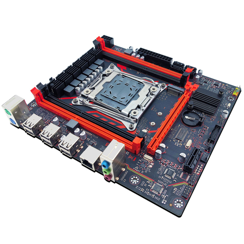 X99-8D3 ZSUS Motherboard Set Kit With Intel LGA2011-3 Xeon E5 2673 V3 CPU DDR3 1*16GB 1600MHZ ECC RAM Memory NVME M.2 SATA