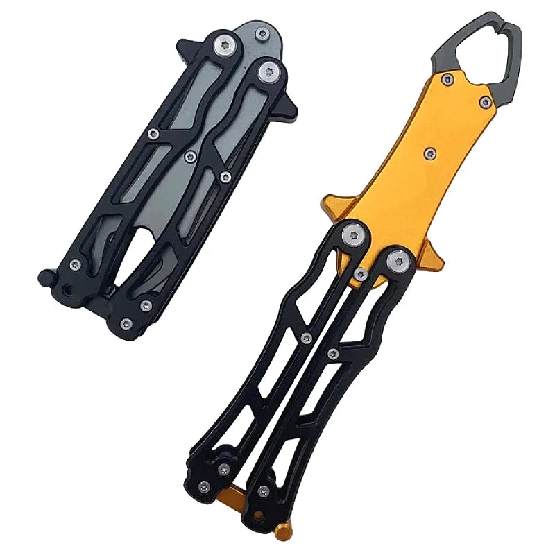Fishing Gripper Control Fishing Pliers Clip Aluminum Alloy Tool Lip Holder Foldable Grip Grabber Keeper Fisheries Accessories