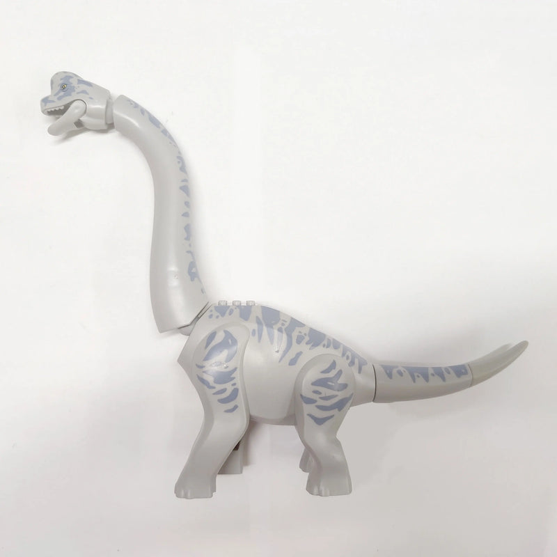 Chinese DIY Big Size Jurassic cute Brachiosaurus Dinosaur Discovery building block Educational Toys for Children gifts