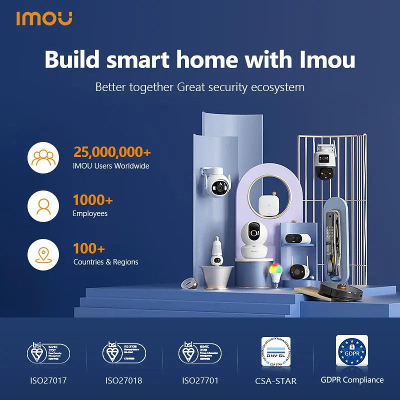 IMOU Knight 4K UHD 8MP Outdoor Security Wifi CCTV Surveillance Camera AI-based Person/Vehicle/Pet Detection