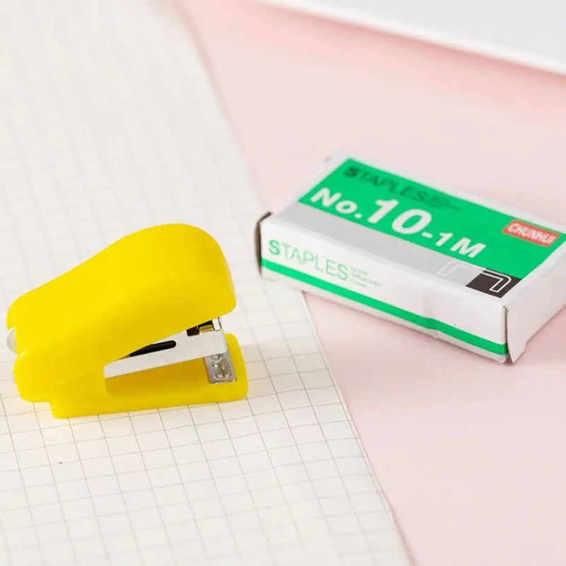 1 Pcs Stapler Set Cute Stapler Mini Small Stapler Student Stationery