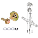 AMK RC Car Metal Bevel Gear 8T/24T/27T/30T/33T,Heavy Duty Overdrive for 1/10 RC Crawler Axial SCX10 II AR44/45 Capra Portal Axle