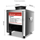 Commercial Electric Meat Slicer Machine Household Meat Grinder Automatic Fish Vegetable Cutter Fillet Shredded Cutter Slicer