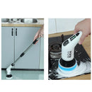 Electric Cleaning Brush 9 in 1 2000 mAh , Cleaning Tool for Living Room, Bathroom and Kitchen