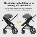 Baby Stroller 3 in 1 Easy Folding Multifunctional Stroller Travel Portable Baby Carriage Safety Seat EU Standard Free Shipping