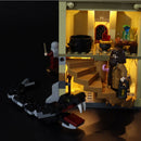 LED lighting kit for movie 75954 great hall building block bricks (only light no model)