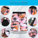 Summer men's hot selling beach pants, casual vacation printed men's pants, comfortable and breathable street clothing
