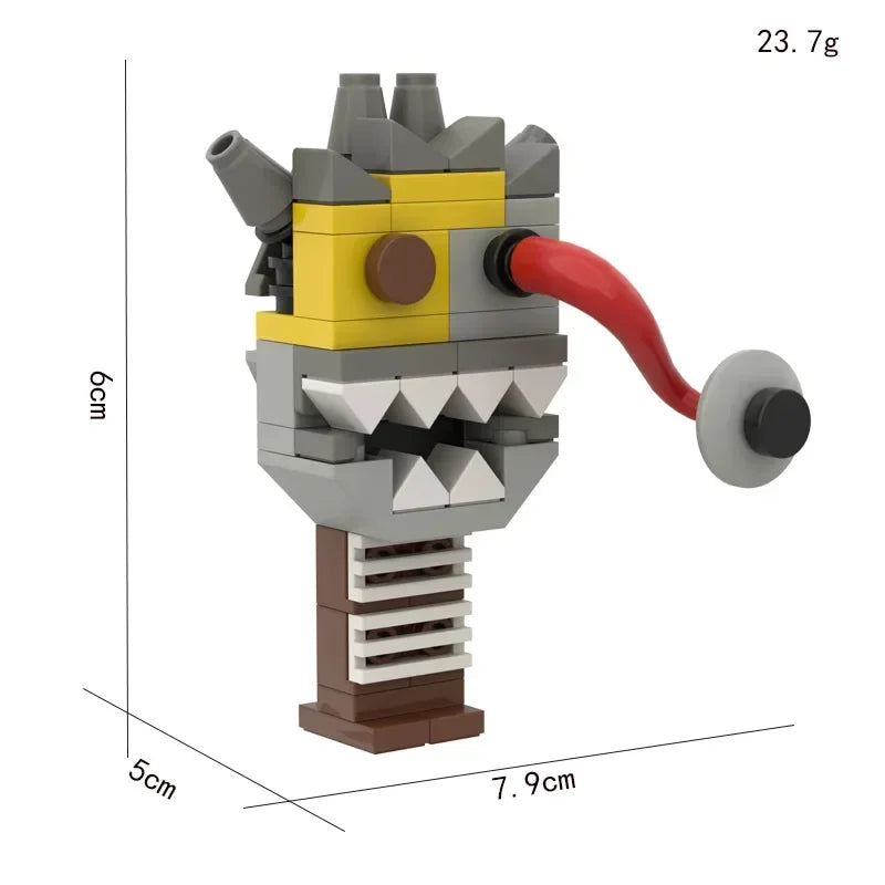 Sprunki Blocks Toys Sprunki Incredibox Building Blocks Model Children's Educational Oren Wenda Building Block Toys for Kids Gift