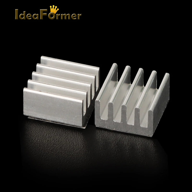 5/10pcs  A4988 Stepper Driver Heat sink Aluminum HeatSink 8.8*8.8*5mm Cooling Radiator 3D Printer Parts